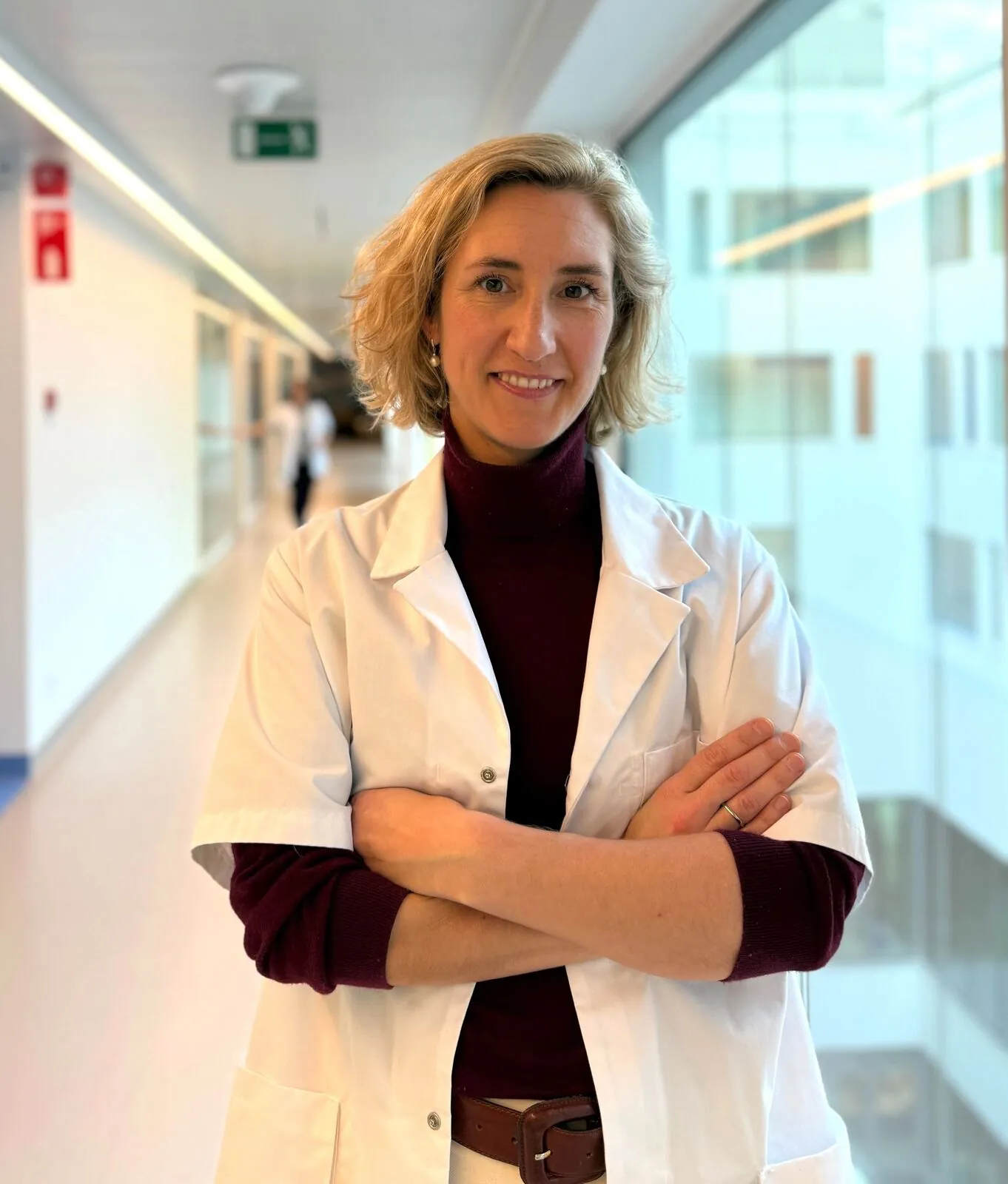 Portrait of Dr. Isabel Pinxten, ophthalmologist in Knokke-Heist
