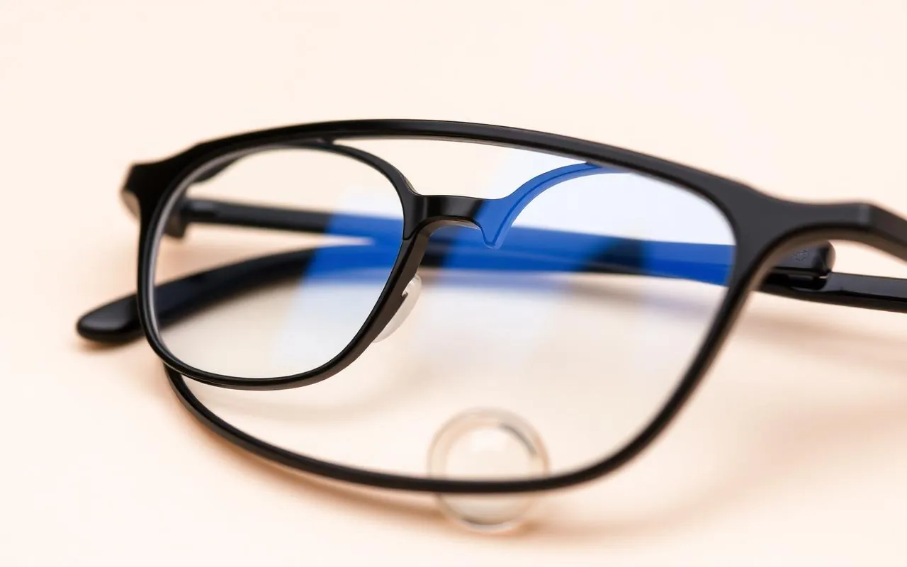 Glasses or contact lenses
